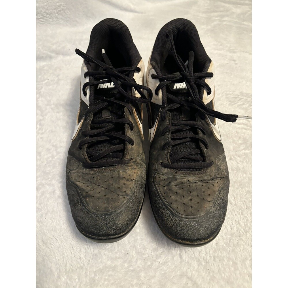NIKE Alpha Huarache Varsity Low Mcs Baseball Cleats Mens Size 10 - AO7959-003